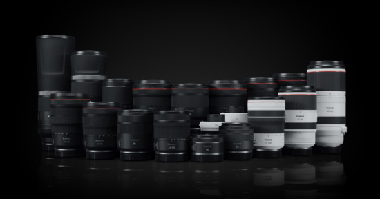 Canon Lenses as of 2021