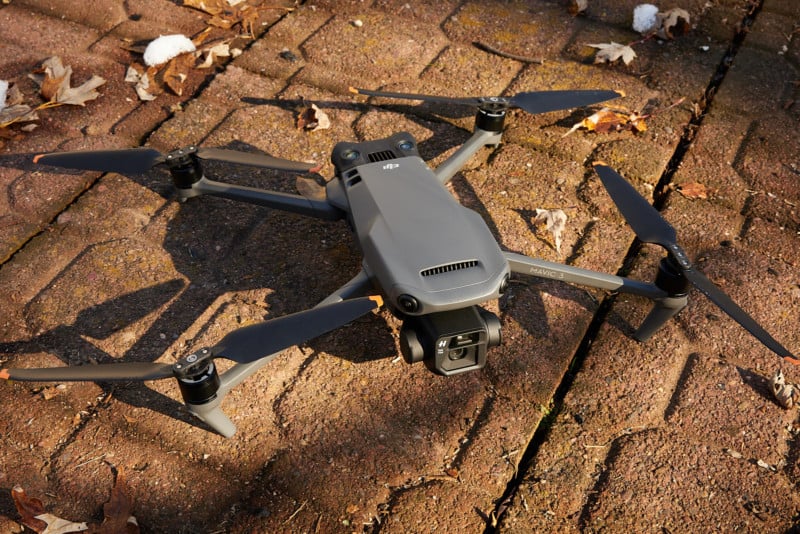 DJI Mavic 3 on the ground