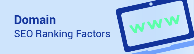 Domain SEO Ranking Factors