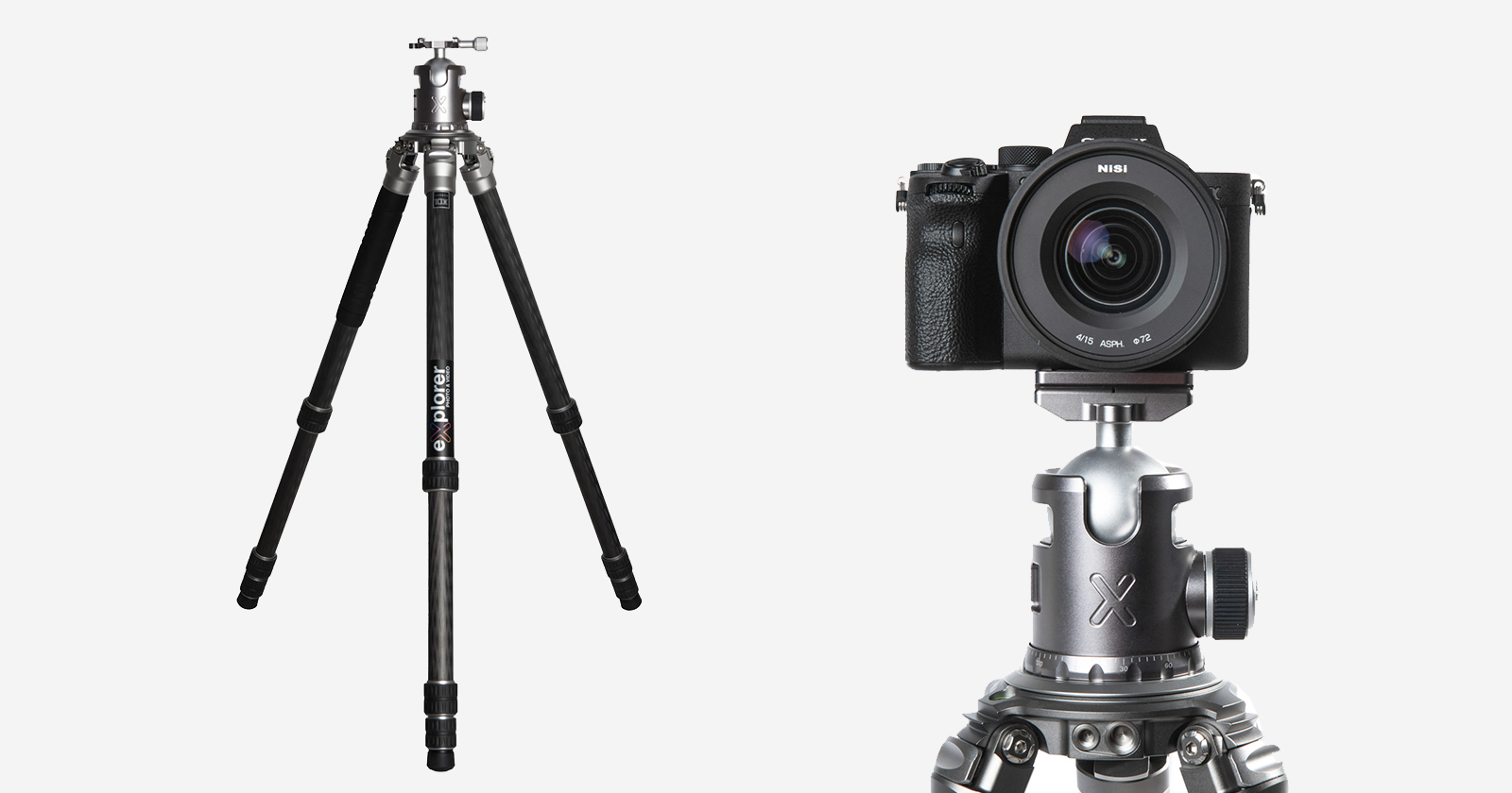 Explorer new tripod range