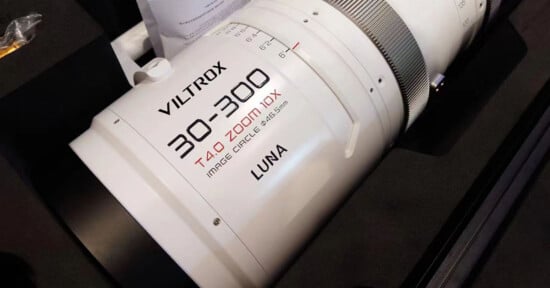 Viltrox Luna 30-300mm T4 10x cinema zoom lens for full-frame cameras