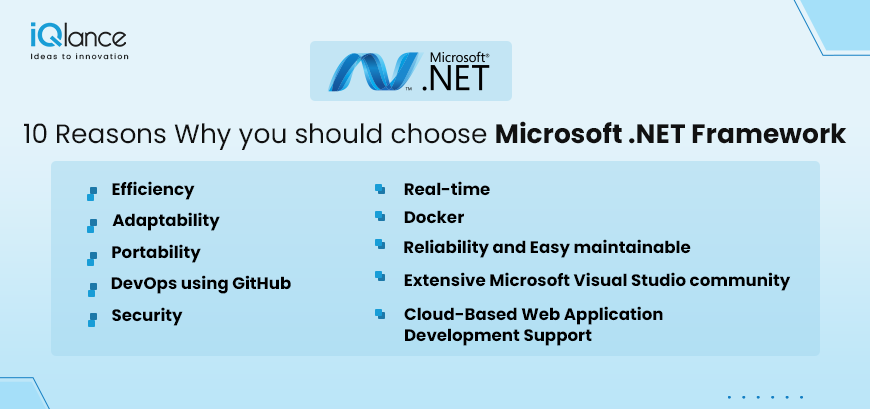 10 Reasons Why you should choose Microsoft .NET Framework