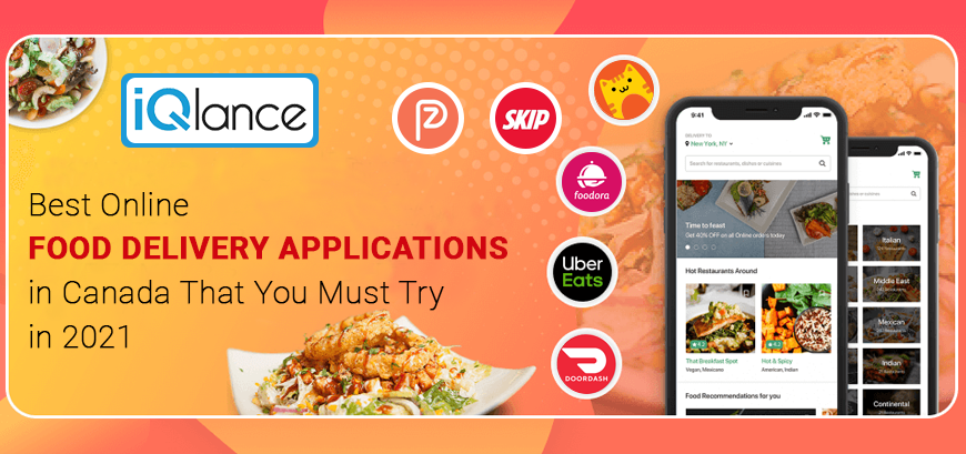 Food Delivery Applications in Canada 